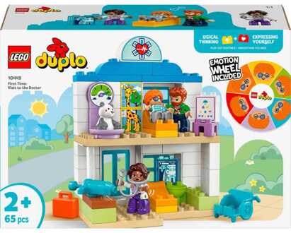 LEGO DUPLO First Time: Visit to the Doctor Toy Playset 10449