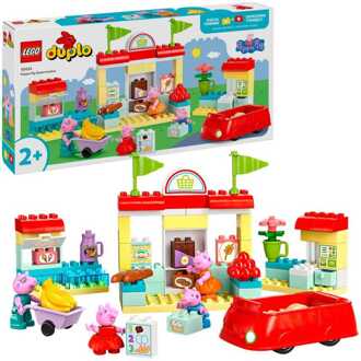 LEGO DUPLO - Peppa Big supermarkt Constructiespeelgoed