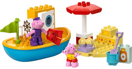 LEGO DUPLO Peppa Pig Boat Trip Toy for Toddlers 10432