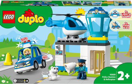 LEGO DUPLO Politiebureau & Helikopter - 10959