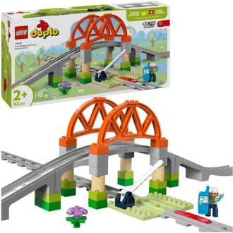 LEGO DUPLO Train Bridge and Tracks Expansion Set Toy 10426