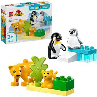LEGO DUPLO Wild Animal Families: Penguins & Lions Set 10442