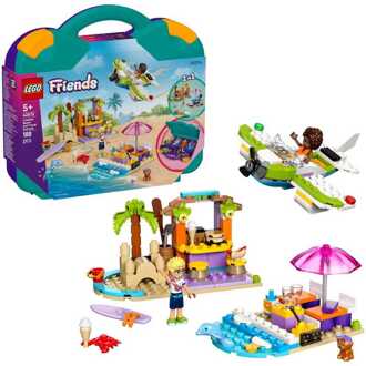 LEGO Friends Creative Beach and Travel Suitcase Buildable Toy Set 42672