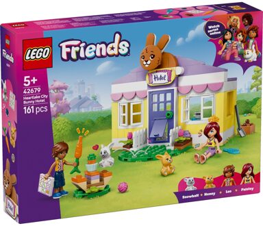 LEGO Friends Heartlake City Bunny Hotel Toy for Kids 42679