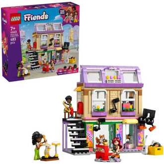 LEGO Friends Music Shop & Apartment Building Set Pretend-Play Toy 42653