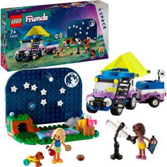 LEGO Friends Stargazing Camping Set with 4x4 Toy Car 42603