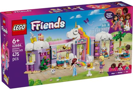 LEGO Friends Unicorn Dream Café Toy with 3 Mini Dolls 42684