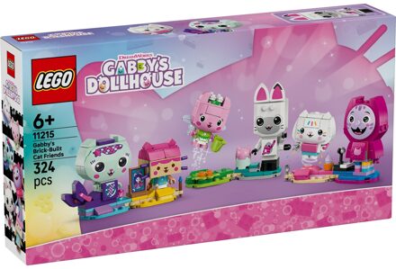 LEGO Gabby's Dollhouse: Gabby's Brick-Built Cat Friends 11215