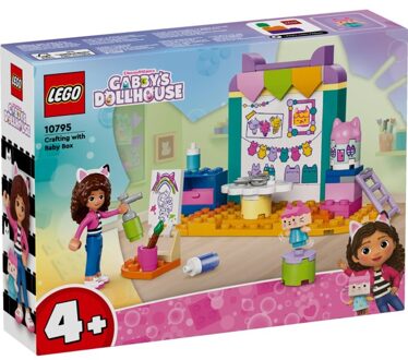 LEGO Gabby's poppenhuis - Knutselen met Babykitty Constructiespeelgoed