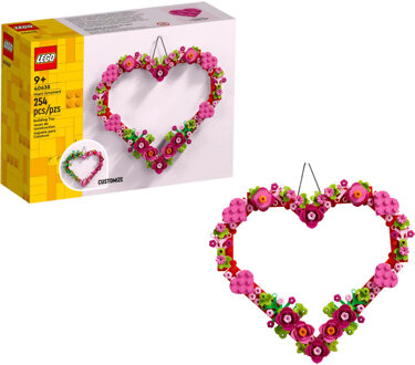 LEGO Heart Ornament Building Toy for Kids 40638