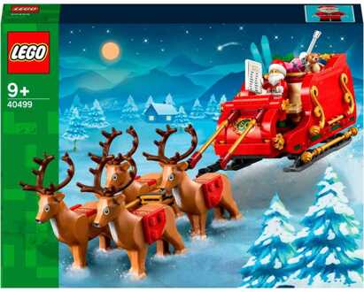 LEGO Iconic Santa’s Sleigh Christmas Building Toy 40499