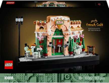 LEGO Icons French Café Home Decor Set for Adults 10362
