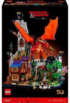 LEGO Ideas Dungeons & Dragons - het verhaal van de rode draak - 21348