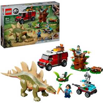 LEGO Jurassic World - Dinosaurusmissies: Stegosaurus ontdekking Constructiespeelgoed