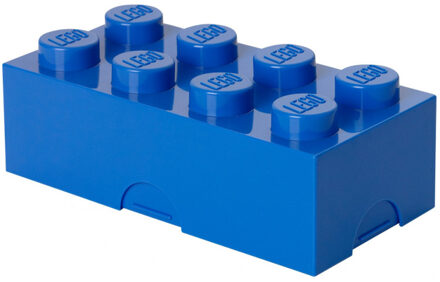 LEGO Lunchbox Brick 8 - Polypropyleen - Blauw