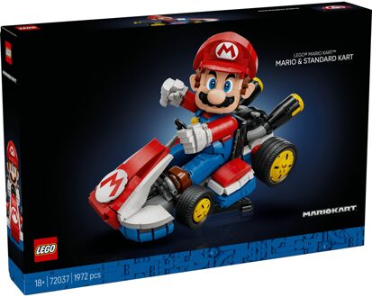 LEGO Mario Kart – Mario & Standard Kart Building Set 72037