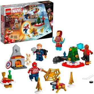 LEGO Marvel - Avengers Adventskalender 2023 - Met 24 Cadeautjes