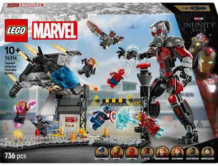 LEGO Marvel Captain America: Civil War Action Battle 76314