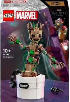 LEGO Marvel Dancing Groot Guardians of the Galaxy Set 76297