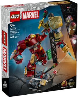 LEGO | Marvel Epic Battle: Hulkbuster vs. The Hulk Set 76343