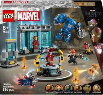 LEGO Marvel Iron Man’s Laboratory: Hall of Armour Set 76315