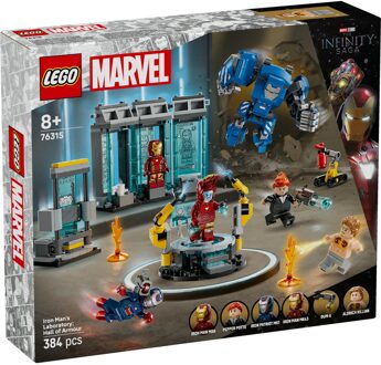 LEGO Marvel Iron Man’s Laboratory: Hall of Armour Set 76315