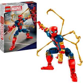 LEGO Marvel Iron Spider-Man Construction Figure Set 76298