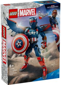 LEGO Marvel New Captain America Construction Figure 76296