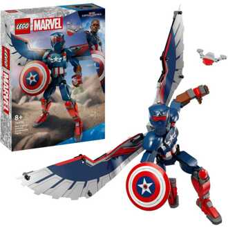 LEGO Marvel - Nieuwe Captain America bouwfiguur Constructiespeelgoed