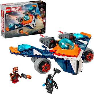 LEGO Marvel Rocket’s Warbird vs. Ronan Building Toy 76278