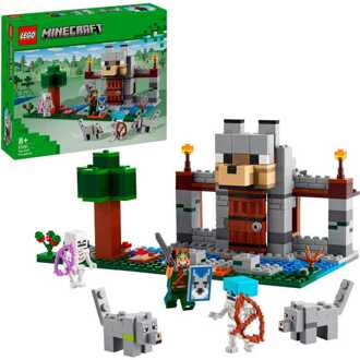 LEGO Minecraft - De wolvenburcht Constructiespeelgoed