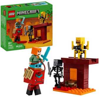 LEGO Minecraft The Nether Lava Battle Building Toy 21266