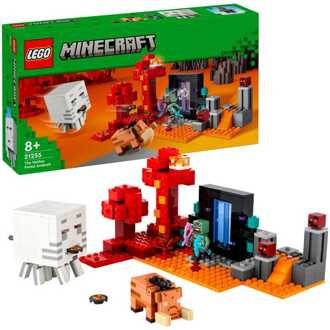 LEGO Minecraft The Nether Portal Ambush Building Toy 21255