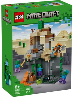 LEGO Minecraft Zombie Dungeon Building Toy for Kids 21587