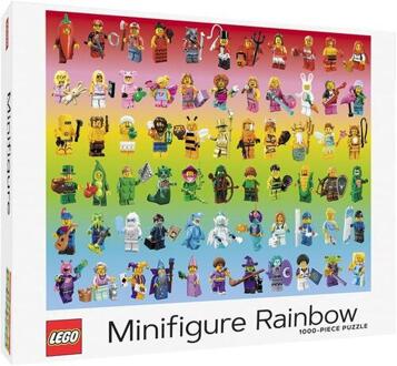 LEGO Minifigure Rainbow 1000-Piece Puzzle - Lego - LEGO
