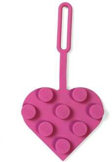 LEGO Minifigures Luggage tag Heart Rosa 10 cm