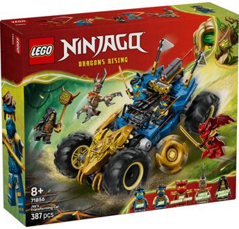 LEGO NINJAGO 2 in1 Jay’s Transforming Car Racing Toy 71856