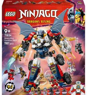 LEGO NINJAGO 4in1 Zane’s Ultra Combiner Mech Ninja Toy 71834