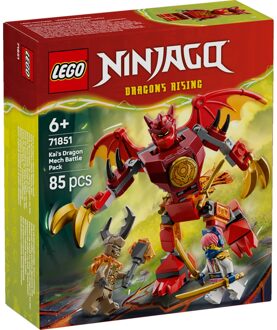 LEGO NINJAGO Kai’s Dragon Mech Battle Pack Ninja Toy 71851