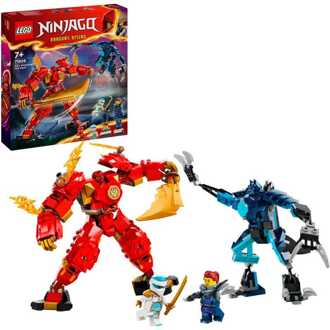 LEGO NINJAGO Kai’s Elemental Fire Mech Ninja Toy Set 71808