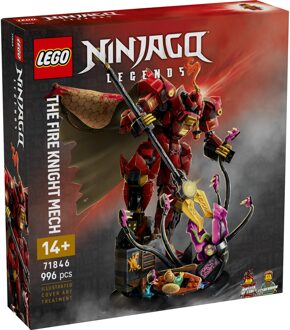 LEGO NINJAGO The Fire Knight Mech Toy Building Set 71846