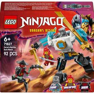 LEGO NINJAGO Zane’s Battle Suit Mech Ninja Toy Set 71827