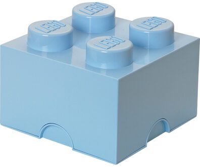 LEGO Opbergbox Brick 4, Lichtblauw - LEGO