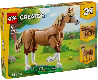 LEGO® Creator 3in1 Beautiful Horse Toy Animal Building Set 31166