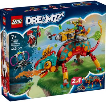 LEGO® DREAMZzz™ Mateo’s Fire Chameleon Imagination Toy 71492