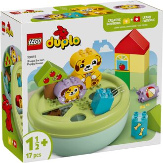 LEGO® DUPLO® My First Shape Sorter: Puppy House Toddler Learning Toy 10441