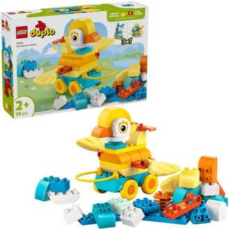 LEGO® DUPLO® Town 3in1 Animals on Wheels Building Toy for Imaginative Play 10448