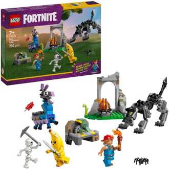 LEGO® Fortnite® Peely & Sparkplug’s Camp Video Game Building Set 77075