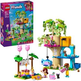LEGO® Friends Cat Birthday Party & Tree House Building Kit Toy 42666