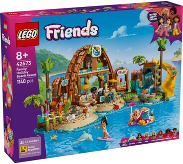 LEGO® Friends Family Holiday Beach Resort Building Set 42673